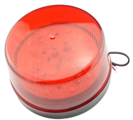 LED Signalleuchte 24 V von Schartec für Garagentorantrieb und Torantrieb - Warnleuchte - Warnlicht - Blinklicht - Signallicht - Blinkleuchte