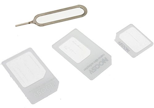 3 en 1 Sim Adaptateur Lot Nano Micro Standard Mobile Phone Carte Adaptateur