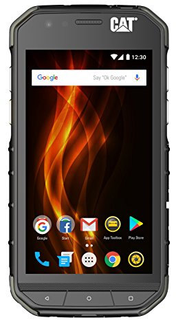 Cat phones S31 Rugged Dual-SIM Smartphone (11,9 cm (4,7 Zoll) HD-Display, 16 GB interner Speicher (erweiterbar auf 128GB), Android Nougat, 4000 mAh Akku) schwarz