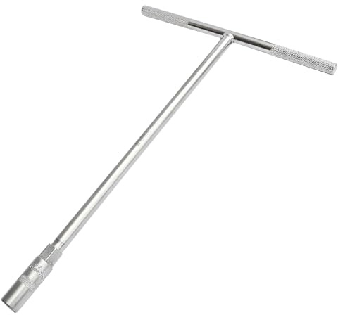 1 x 6-19 mm Sechskant-Steckschlüssel T-Form, Silber