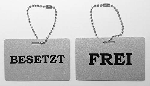 KaiserstuhlCard Magnete Türschild BESETZT FREI Schild Anhänger Wendeschild Verschiedene Varianten (1)
