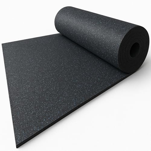 Floordirekt Bautenschutzmatte Gummigranulatmatte 5mm 8mm 10mm 20mm bis 10 Meter Länge (100 x 62,5 x 1,97 cm)