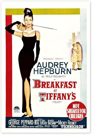 Posterlounge Frühstück bei Tiffany (englisch) Poster | 40 x 60 cm Wandbilder Wanddeko