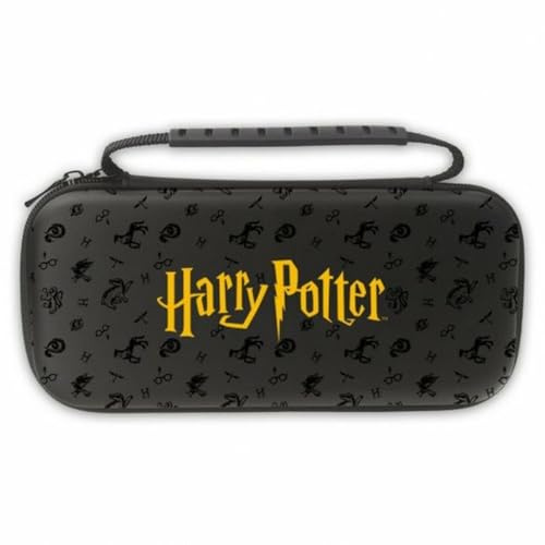 Freaks and Geeks Wizarding World Harry Potter 299254b, XL Case for Nintendo Switch, Logo, Black