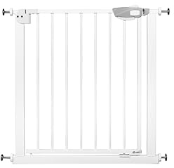 Animal House - Cancelletto di Sicurezza a Pressione - Per Cani e Gatti - Senza Forature - Divisore in Metallo per Casa - Bianco altezza 76cm larghezza 75-84cm