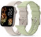 SPC Smartee Duo 2 - Smartwatch con cinturino intercambiabile, display AMOLED da 1,78, batteria grande da 7 giorni, +100 sport, IP68, chiamata Bluetooth, Android e iOS - Beige/verde