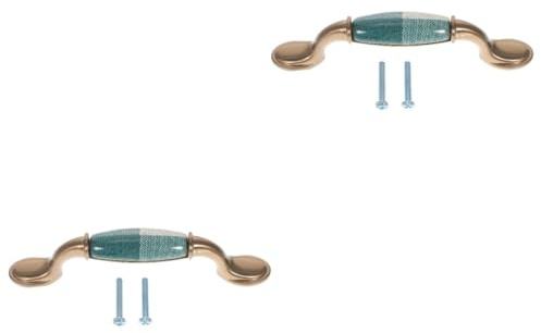 OSALADI 2pièces Poignée De Décorative Pour Meubles Bouton De Porte De Placard Design Moderne Finition Pour Armoires Et Commodes
