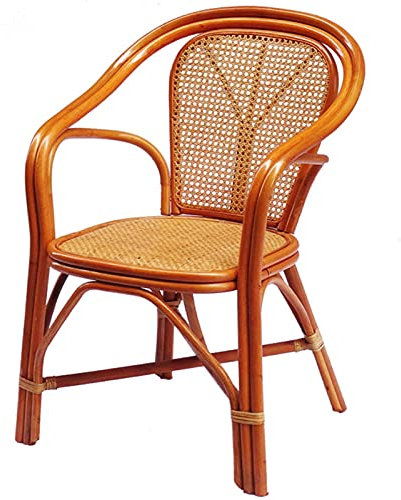 Sillón de jardín con respaldo ergonómico y reposabrazos para ancianos, altura de 45 cm, cómoda silla de exterior para relajarse