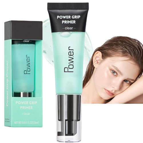 Matte Makeup Powder Primer - Oil-Free, Full Coverage Foundation Base for Long-Lasting, Hydrating, Smoothing and Moisturizing Effects