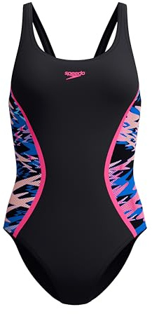 Speedo Hyperboom Splice Muscleback One Piece Costume da Bagno Donna