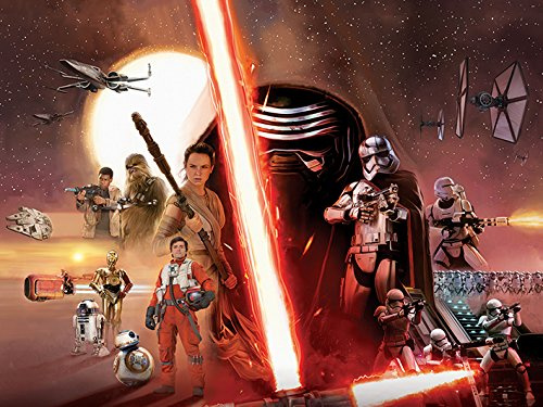 Pyramid Star Wars Episode VII Galaxy, 60 x 80 cm, Leinwanddruck, Mehrfarbig