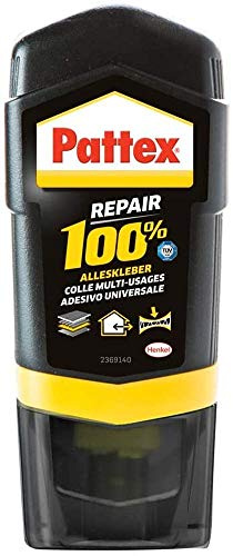 Pattex Repair 100% Alleskleber, starker Kleber für den Innen- und Außenbereich, Klebstoff zur Reparatur für verschiedene Materialien, 1x50g