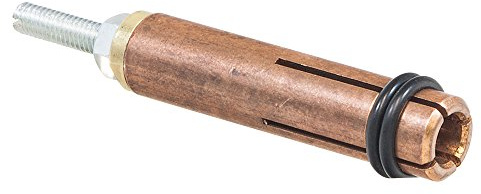 SCAPP Bolzenhalter M3, M4, M5, M6, M8, mit O-Ring, aus Kupfer, für Bolzenschweißgeräte mit Spitzenzündung, (Größe M5)