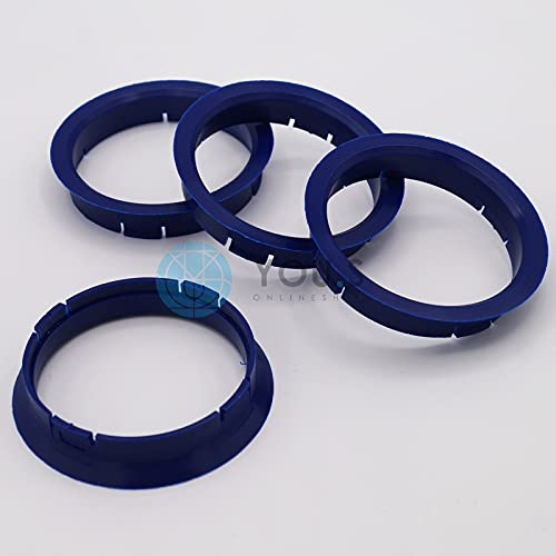 4 x ZENTRIERRINGE DISTANZRING für ALUFELGEN R08 64,0-59,1 mm Alloytec, ASA, ICW, RH Alurad, Smoor, X-Tra Wheels