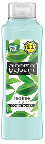 Alberto Balsam Tea Tree Tingle Conditioner, 350ml (Pack of 1)