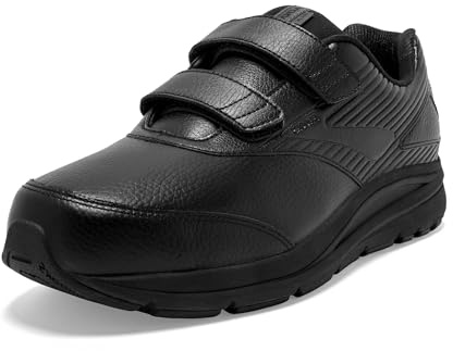 Brooks Men's Addiction Walker V-Strap 2 Walking Shoe - Black/Black - 10.5 Medium