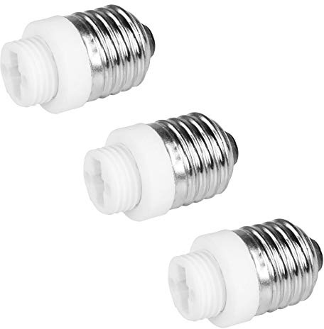 3x Lampensockel Adapter | E27 auf G9 | Lampenfassung Konverter Fassung Sockel Stecker Glühbirne Lampe LED | 3 Stück