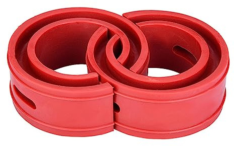 Kit de rehausseur performance 2pc rouge voiture amortisseur tampon ressort pare-chocs coussin type A hélicoïdal amortisseur/suspension retenue(D)