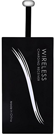 1000 mAh Qi Wireless Charger Receiver, USB Type-C Ultra Thin Wireless Charging Receiver for All USB C port Android System