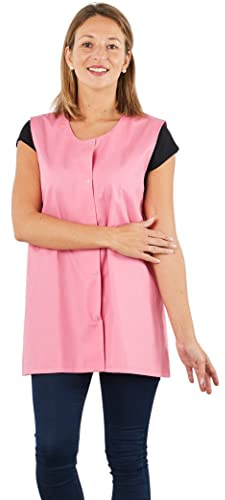Hurry Jump Blouse sans manche serge rose T42-44