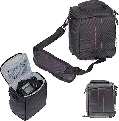 Navitech Custodia per fotocamera DSLR nera - Compatibile con fotocamera reflex digitale Nikon D850 FX-Format