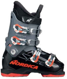 Nordica SPEEDMACHINE J 4 | Vier Mikro-Alu-Schnallen, warmer Comfort-Fit, neutraler Stand, leichte Kontrolle für junge Fahrer