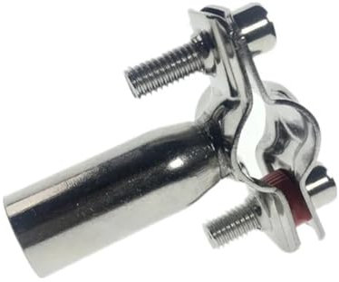 YSRWTBBA 1/2-4-1/4 Sanitary Stainless Steel SS304 Bracket Pipe Fittings Ajustable Clamp Pipe Fixer(48-51MM)