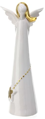 Holyart Engel aus weissem Porzellan, 20 cm
