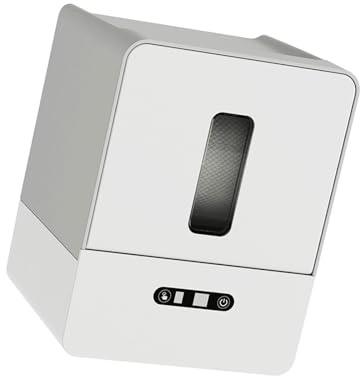 Dispensador automático de toallas de papel para cocina, baño, montaje en pared, debajo de armarios, fácil de usar, funciona con pilas, dispensador de papel eléctrico