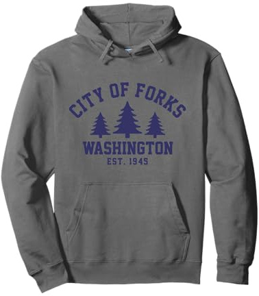 City Of Forks Washington Pullover Hoodie