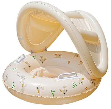 Bouée Enfant avec auvent pour Piscine - Accessoires de Jeux d'eau | Flotteur Enfant Gonflable avec auvent,pour Bain, Plage, Vacances d'été