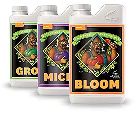 Advanced Nutrients Bloom, Micro & Grow, Lot de 3, 1 L chacun