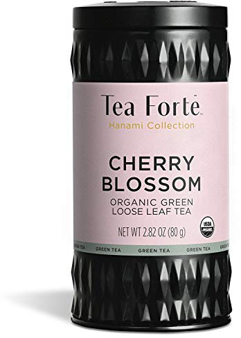 ea forté Hanami tè verde (Loose Leaf Tea Hanami (green tea)) CILINDRO LATTA SFUSO NEW 80 Grammi