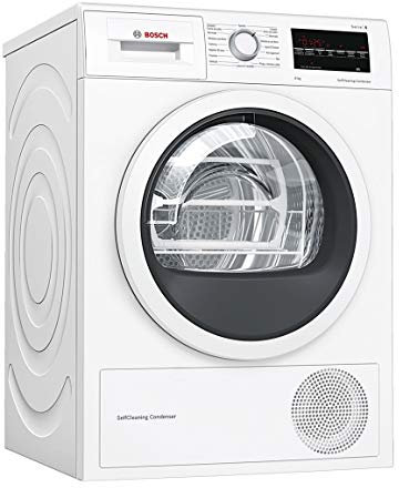 Bosch Elettrodomestici Asciugatrice Serie 6 WTW85448IT da 8 kg Anti-Vibrazioni con Efficienza Energetica A++