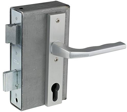 Komplettset Einsteckschloss Schlosskasten 40 mm und Drückergarnitur