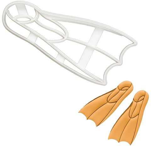 Schwimmflossen Ausstechform, 1 Teil, Bakerlogy