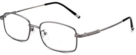 Blaulichtfilter-Lesebrille, intelligente automatische Zoom-Brille für Herren, Fern- und Nahbereich mit doppeltem Verwendungszweck, ultraleichter Memory-Titan-Rahmen, Anti-Öl-Linse