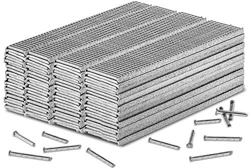 TROTEC Juego de clavos para grapadora tipo 47, 15, 20, 25 y 32 mm de longitud (3000 unidades)