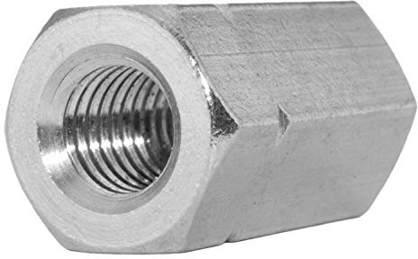 Gewindemuffen Sechskant M8x20 mm aus Edelstahl A2 (50 Stück) | Abstandshalter - Verbindungsmuffen - Distanzmuffen - Sechskantmuffen - Langmuffen von MESAROS®