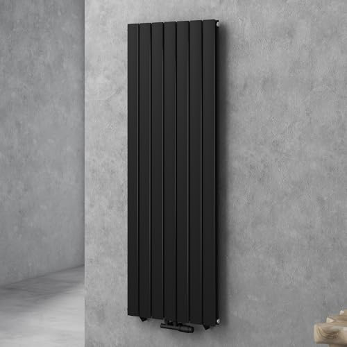doporro Vertikal Badeizkörper Badheizung 160x54cm Anthrazit Doppellagig | Heizkörper Flachheizkörper Mittelanschluss Flach Paneelheizkörper, Einfach zu installieren umweltschonend, Flachheizkörper FV