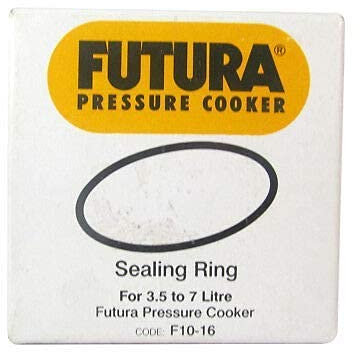 Radhna Indian Traditional Futura Pressure Cooker Gasket Sealing Ring For 3.5 litre to 7 litre Futura Pressure Cooker Code F10-16 Pressure Cooker Spare Parts Cooker Accessories