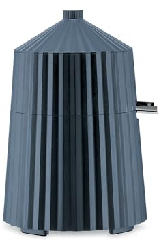 Alessi Plissé MDL07 G - Design Elektrische Zitruspresse, aus Thermoplastischem Harz, Europäischer Stecker 80 W, Grau