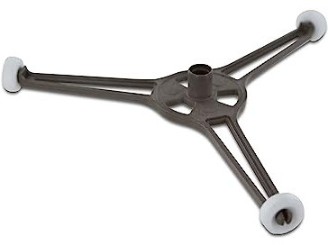DL-pro Croce girevole universale da 18 cm, per piatto girevole, supporto a croce da 180 mm, per forno a microonde, micro microonde, compatibile con AEG, Electrolux, Bosch, Siemens, Samsung Bauknecht