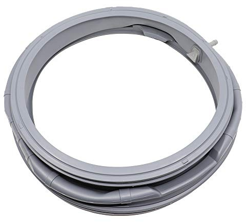 JCSPARES® - Guarnizione soffietto manicotto porta oblò DC97-18852A per lavatrice compatibile con Samsung WW80J6400CW - WW80J6403EW - WW80J6410CW - WW90T734DWH