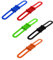 Jagowa 5 Pcs Bicycle Silicone Band High Stretch Silicone Straps Bicycle Fixing Straps Short Lamp Beam Strips Mounting Bracket Flashlight Mobile Phone Speaker Holders
