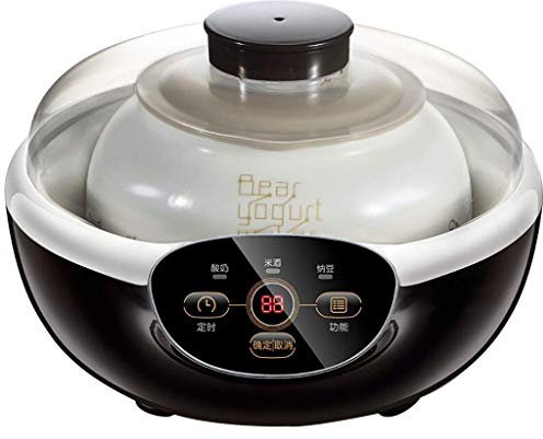 FLBT Yogurtiera ， Macchina per Yogurt Digitale Automatica Euro Cuisine Yogurt Maker con Temperatura impostata Needed