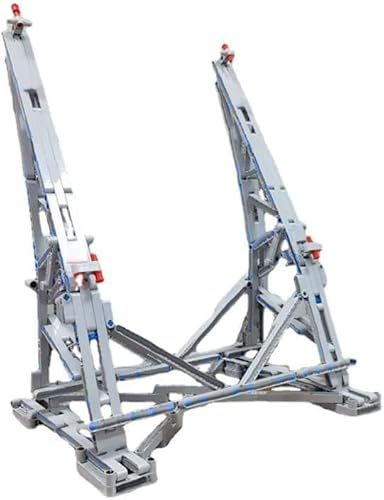 FULHOLPE Millenium Falcon Espositore verticale Set di supporti per display fai da te, kit di blocchi da costruzione per 75192 Millenium Falcon