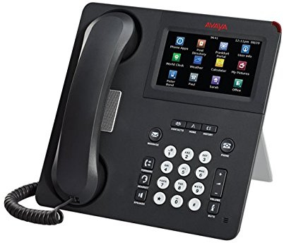 Avaya 9641G IP Deskphone Téléphone VoIP H.323, SIP – plusieurs câbles (700506517) (Reconditionné)