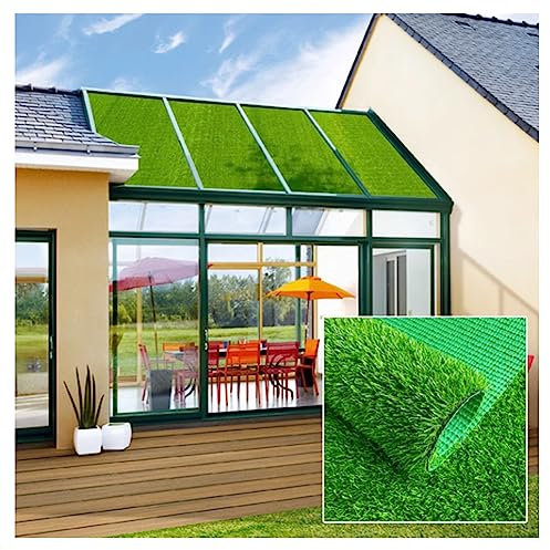 Gazon Artificiel Gazon Artificiel Intérieur Extérieur 2 X 5M 20MM Epais Réaliste Naturel Faux Rouleau De Gazon Patio Balcon Animaux De Jardin Vert(Size:2x2m)