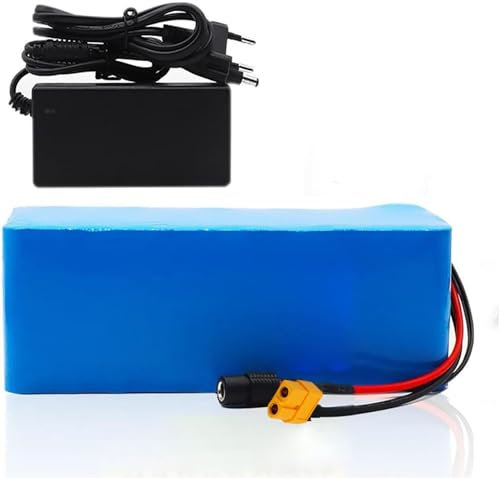 24V 25.2V 36V 48V Fahrrad Li-Ionen-Akkupack,8AH 10AH 12AH 15AH 18AH 20AH 25AH 30AH wasserdichte PVC-Batterie, Wiederaufladbare Batterie Austauschbare Batterie Für 1000W Motor 48V20AH,XT60